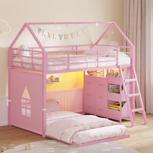 Bunk bed twin over - bed,