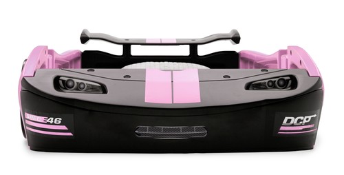 Turbo race car twin bed - twin, girls