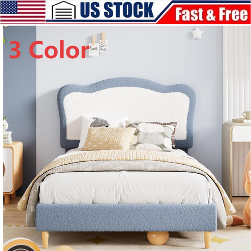 Upholstered twin bed frame for - frame,