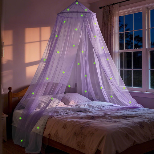 Purple princess bed canopy - princess, for