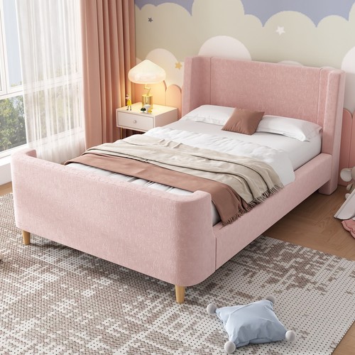 3ft single sleigh bed - bed, frame