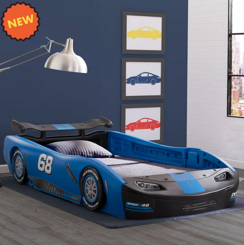 Race car twin - car, bed