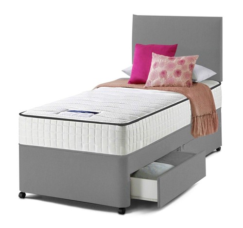 New single divan - set, 3ft