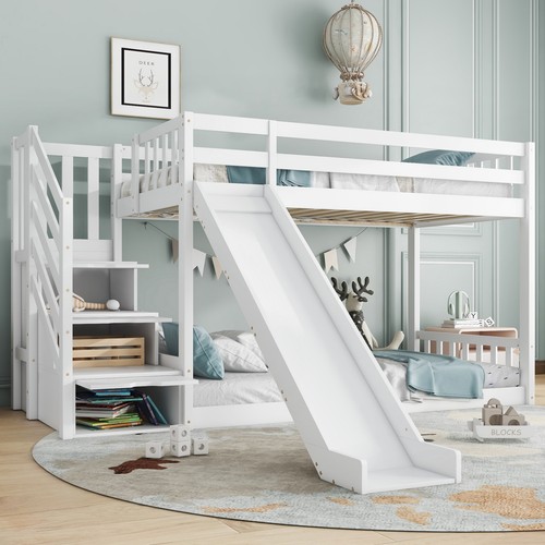 3ft bunk bed with stairs - with, and