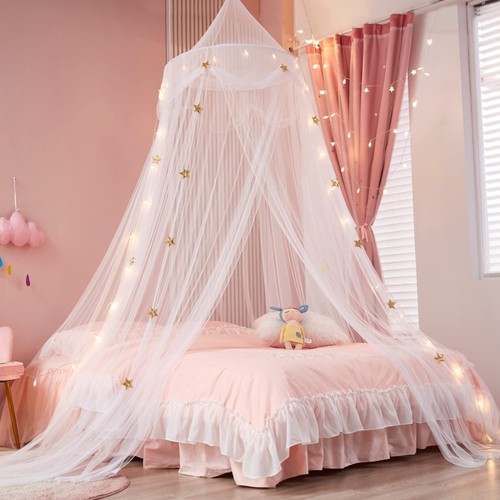 Bed canopy with - with, lights