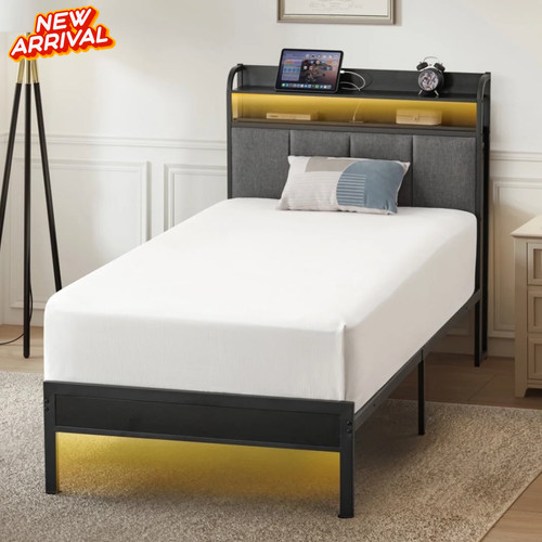 Twin size bed - twin, frame