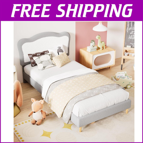 Upholstered full bed frame for - upholstered,