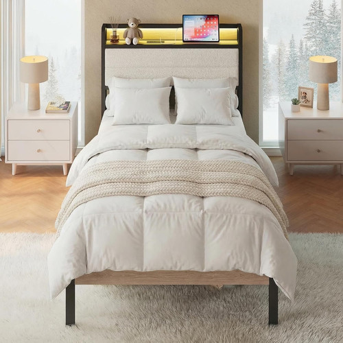 Twin bed frame with - twin,