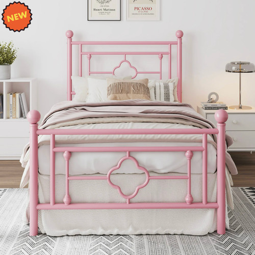 Twin size bed frame metal - twin,