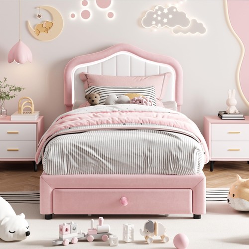 Kids girl twin upholstered - girl,
