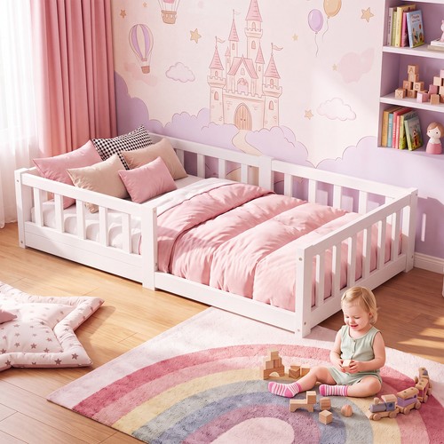 Naizea solid wood toddler bed - solid,